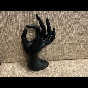 Decorative hand shaped jewelry stand
